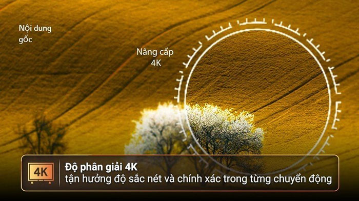 Công nghệ nâng cấp độ phân giải 4K Upscaling