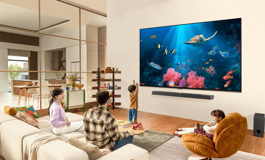 Smart tivi QNED LG 4K 75 inch 75QNED80TSA sở hữu thiết kế siêu mỏng đẹp mắt