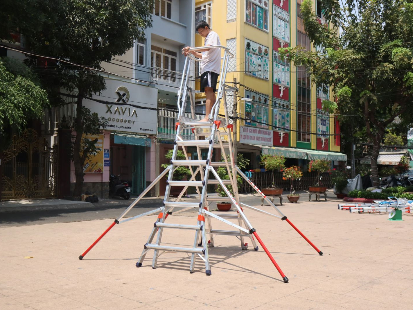 Thang nhôm an toàn Hàn Quốc 