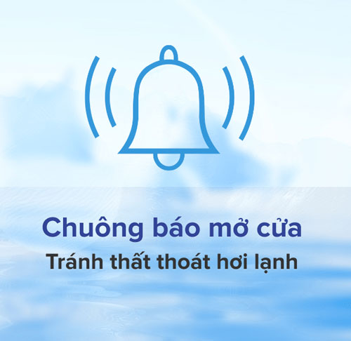 Tính năng chuông báo cửa mở đầy tiện ích