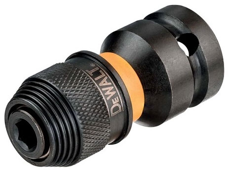 Đầu chuyển bu lông 1/2 inch qua vặn vít 1/4 inch DeWalt DT7508-QZ