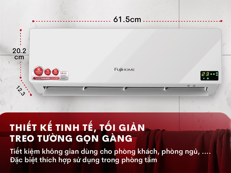 Quạt sưởi treo tường Fujihome FHW4000