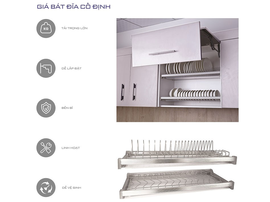 Giá bát cố định Fandi FB3702