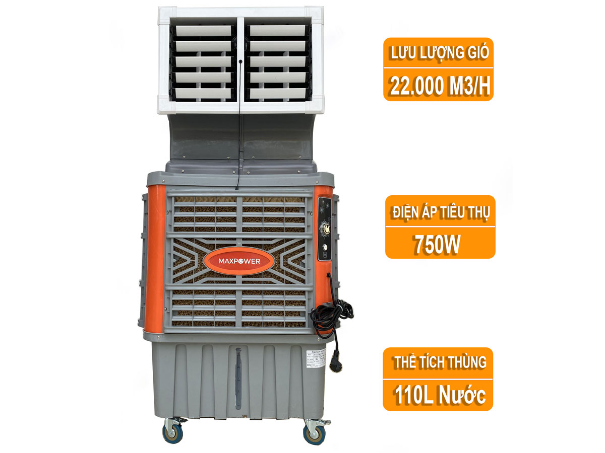 Quạt công nghiệp làm mát bằng hơi nước MaxPower