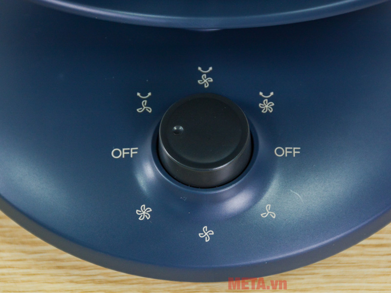 Núm vặn điều khiển quạt tuần hoàn Midea MFT060M0BPBH