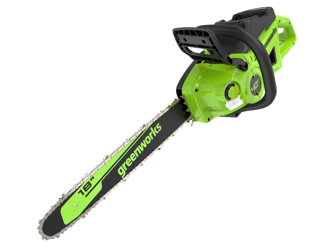 Thân máy cưa xích dùng pin Greenworks 40V CS40L05 18 inch (45.7cm) (Chưa pin, sạc)