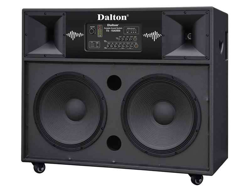 Loa kéo điện Dalton TS-15A5500 trang bị 2 loa bass 40cm