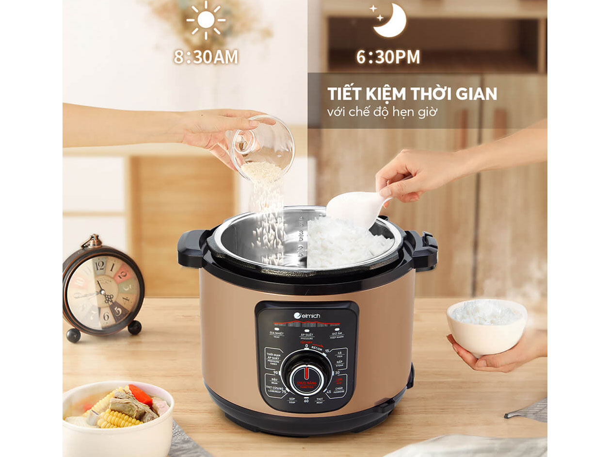 Nồi áp suất điện cơ Elmich PCE-8792 