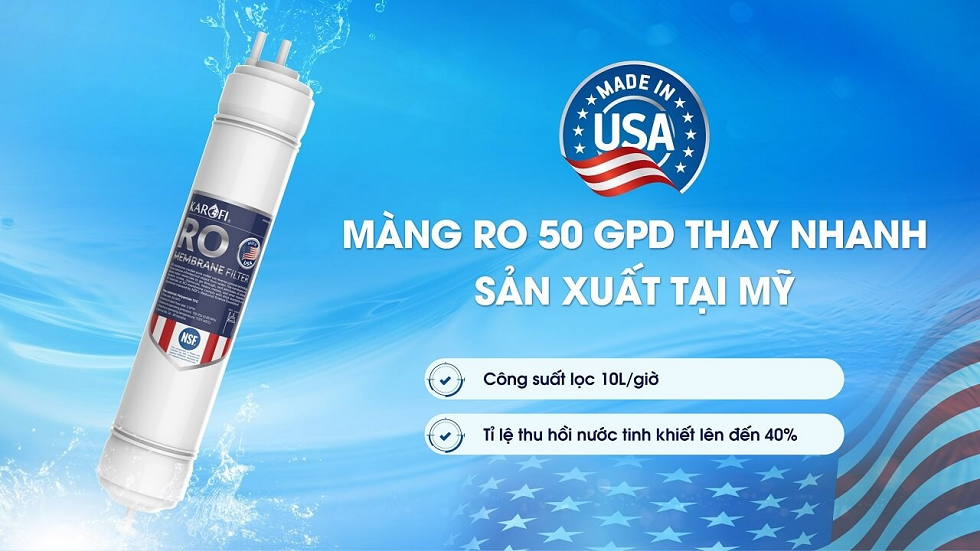 Máy lọc nước nóng lạnh Karofi  