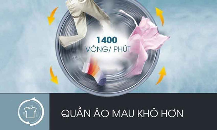 Rút ngắn thời gian phơi nhờ tốc độ vắt 1.400 vòng/phút