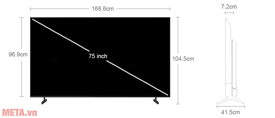 Google Tivi Sony 4K 75 inch KD-75X77L