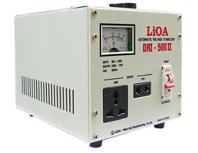 Ổn áp Lioa 1 pha 500VA DRI-500II 