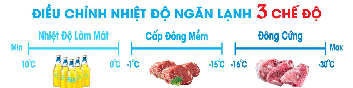 Tủ đông 1 ngăn  