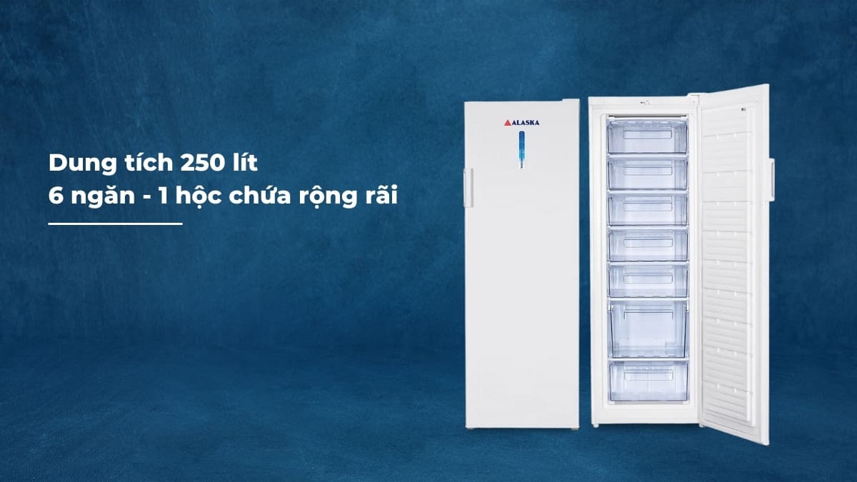 Tủ đông Alaska IF-250 - 250 lít