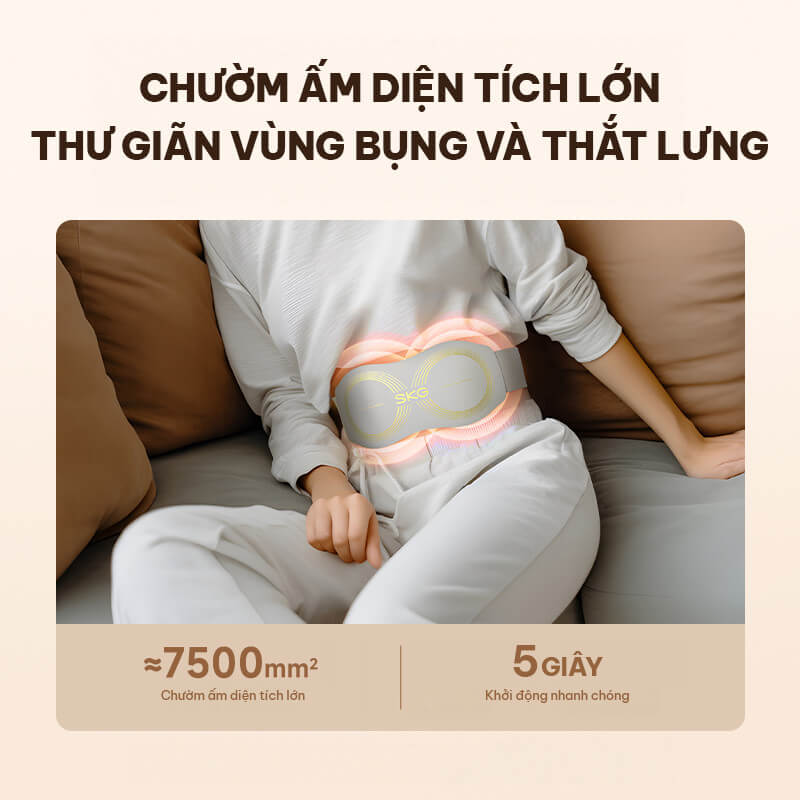 Máy massage lưng SKG K5 Pro max