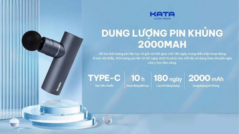 Máy massage du lịch KATA MG30