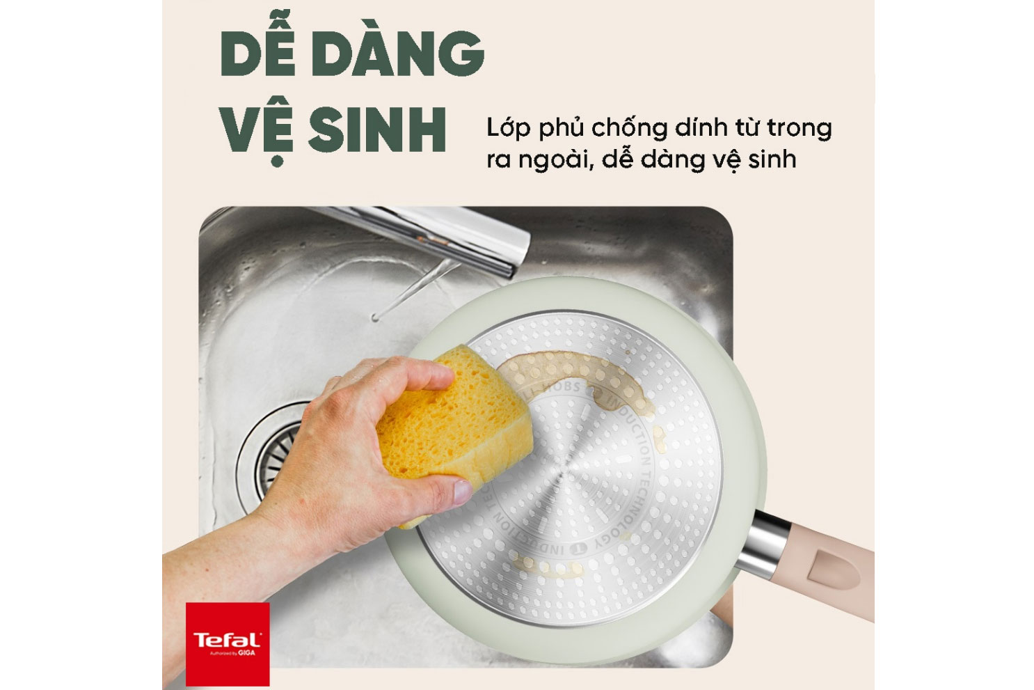 Chảo chiên Tefal So Matcha 20cm (G1790295)