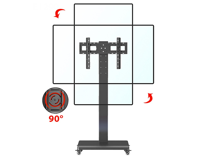 Giá treo đứng TV ErgoTek E1290 32 - 65 inch xoay ngang, dọc