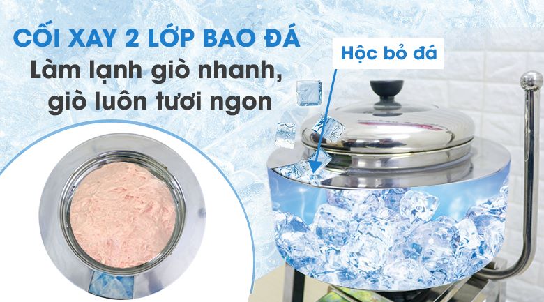 Máy xay giò chả 2kg