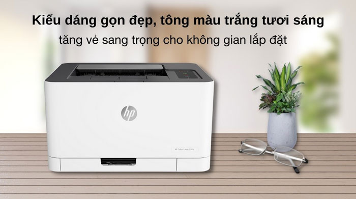 Máy in HP 150A gây ấn tượng với nhiều người nhờ thiết kế hiện đại 