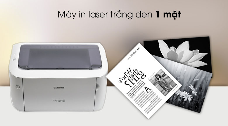 Máy in laser Canon 6030 có độ phân giải lớn cho bản in rõ nét