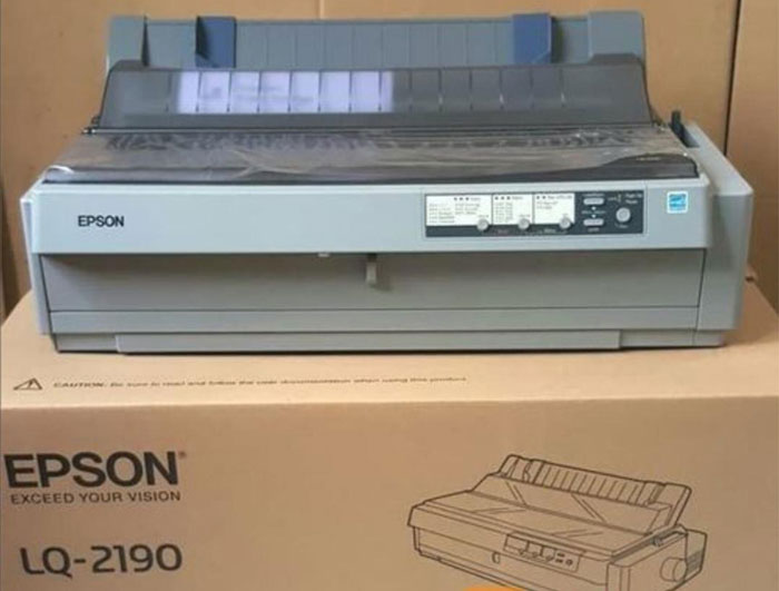 máy in kim Epson LQ 2190 có độ bền tối ưu