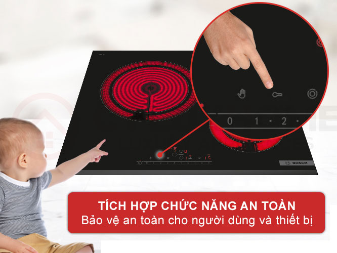 Bếp từ hồng ngoại  