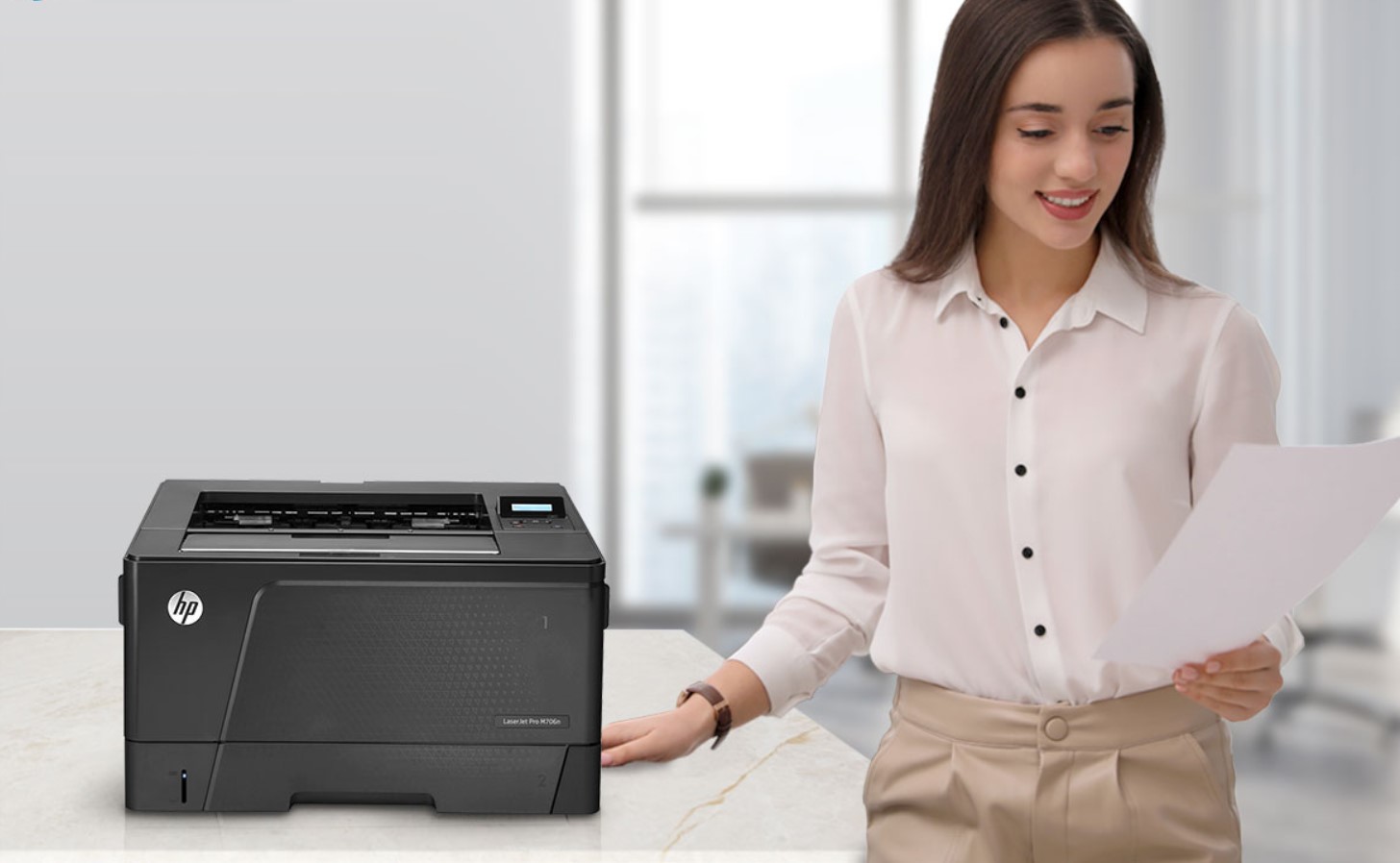 Máy in laser khổ A3 HP M706N-B6S02A