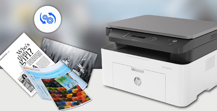 Máy in HP Laserjet MFP 135W được trang bị độ phân giải cao cho bản in rõ nét