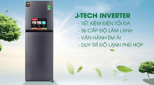 Công nghệ J-tech trên tủ lạnh Sharp SJ-X198V-SL