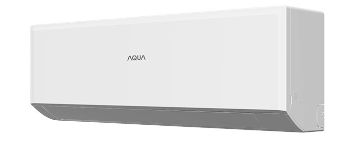 Máy lạnh AQUA AQA-R10PC sở hữu thiết kế đơn giản nhưng rất đẹp mắt