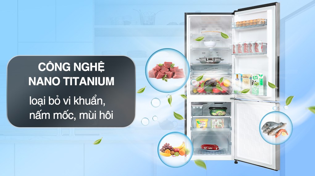 Công nghệ màng lọc Nano Titanium diệt khuẩn, khử mùi