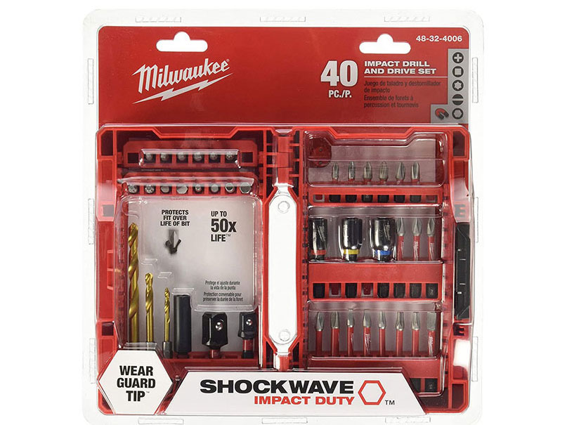 Bộ mũi khoan và vặn vít đa năng 40 chiếc Milwaukee 48-32-4006