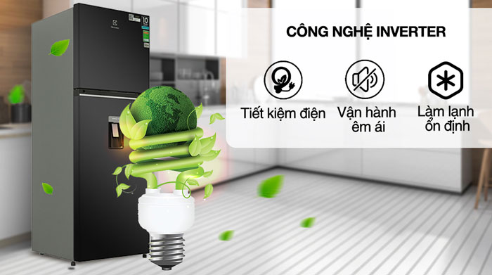 Electrolux ETB3460K-H trang bị công nghệ Inverter