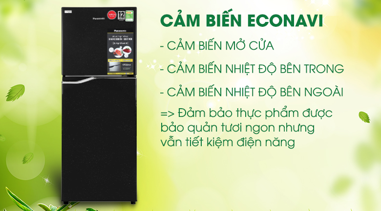 Hệ thống cảm biến Econavi điều chỉnh hoạt động của tủ