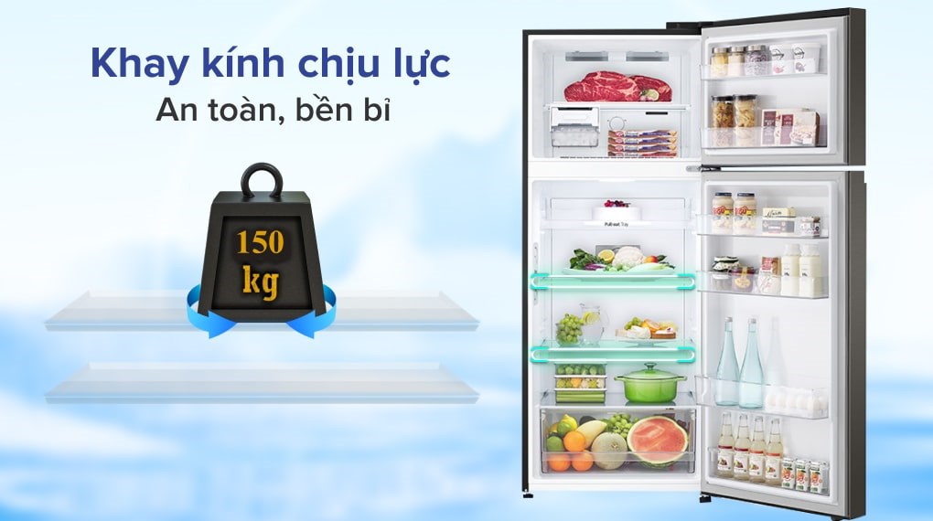 Khay kệ kính cường lực có tải trọng cao