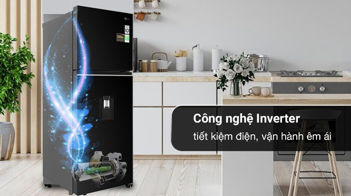 Tủ lạnh LG inverter 314 lít GN-D312BL tiết kiệm điện năng hiệu quả