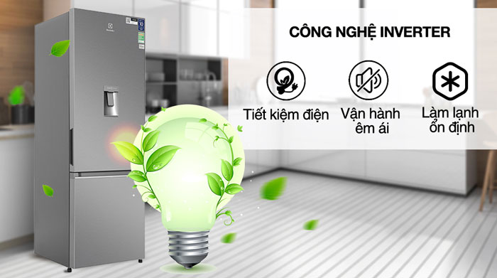 Tủ lạnh được ứng dụng công nghệ NutriFresh Inverter