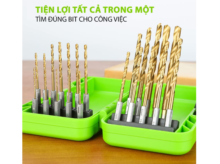 Bộ 22 mũi khoan Titan Greenworks 3508702