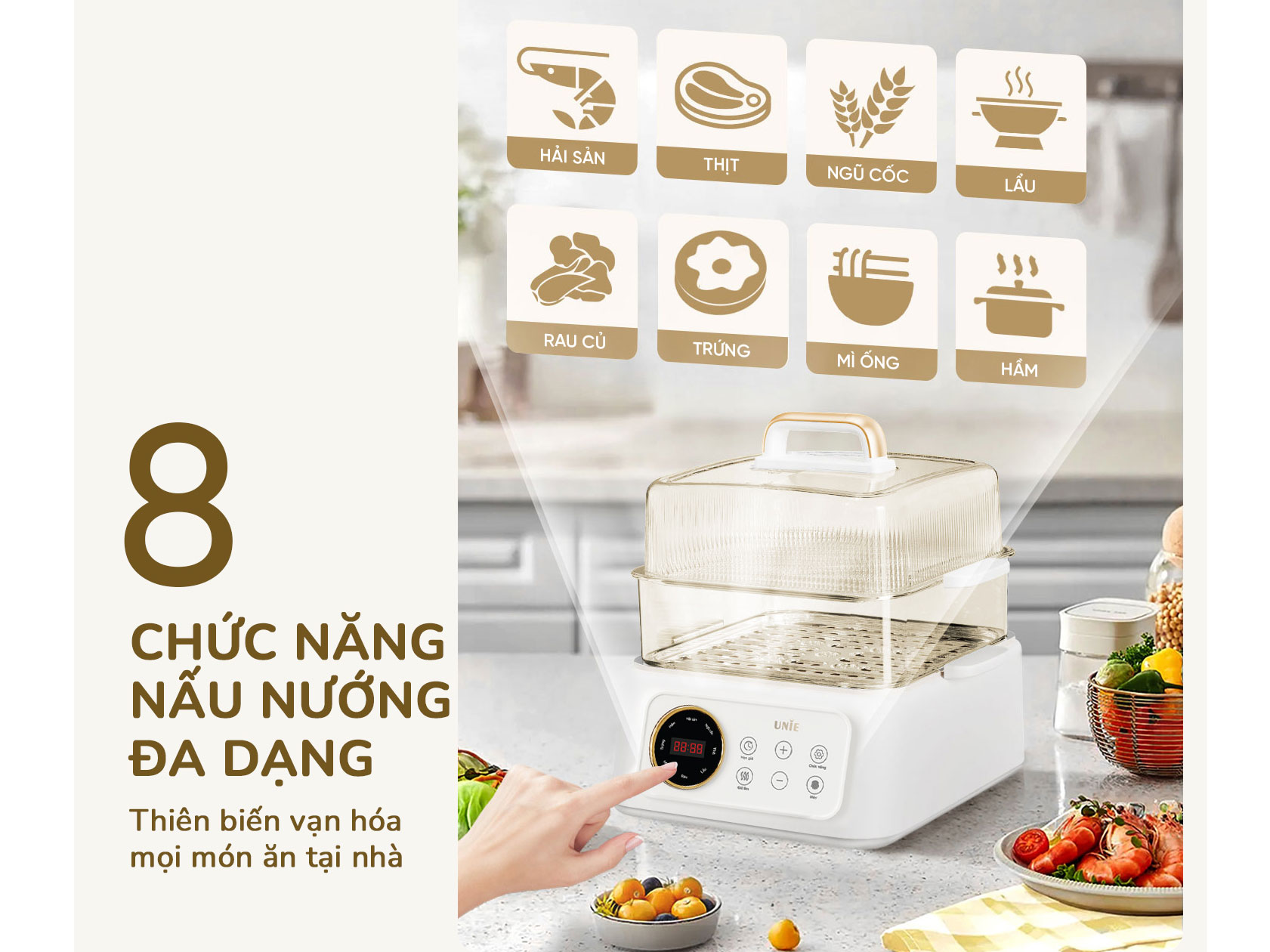 Nồi lẩu hấp 