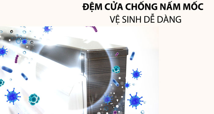 Tủ lạnh Hitachi Inverter 540 lít R-FW690PGV7X (GBW) có đệm cửa chống mốc