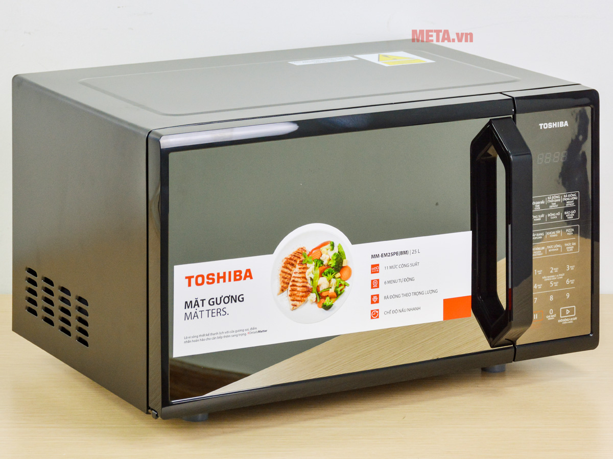 Lò vi sóng Toshiba MM-EM25PE(BM) công suất 800W