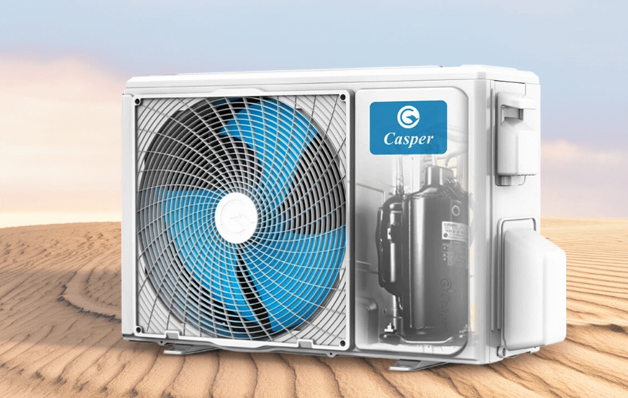 Dàn nóng của máy lạnh Casper Inverter 2HP GC-18IS33