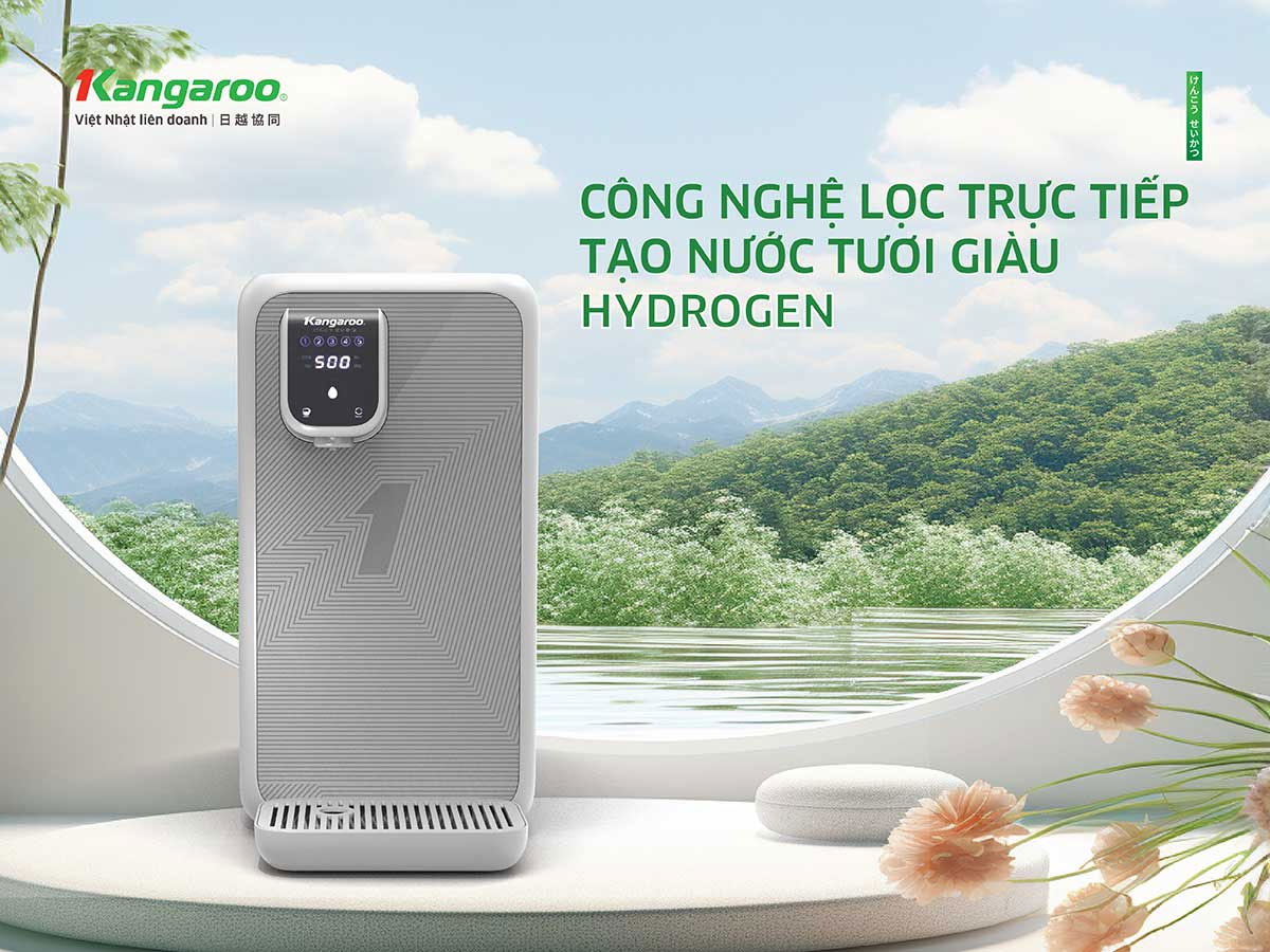 Máy lọc nước Kangaroo Hydrogen KG400HD