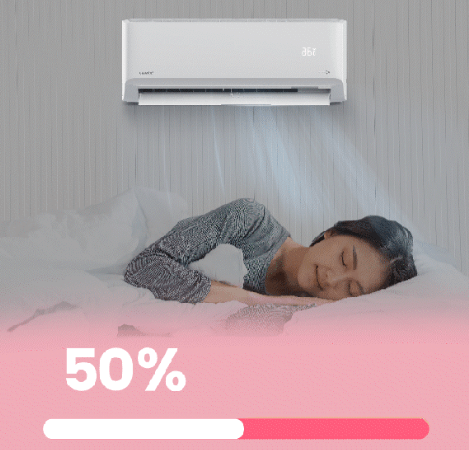 máy điều hòa không khí Comfee CFS-13VDGF-V có chế độ Gear Mode