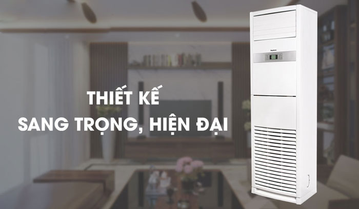 Điều hòa tủ đứng Nagakawa NP-C50DH+ sở hữu thiết kế hiện đại