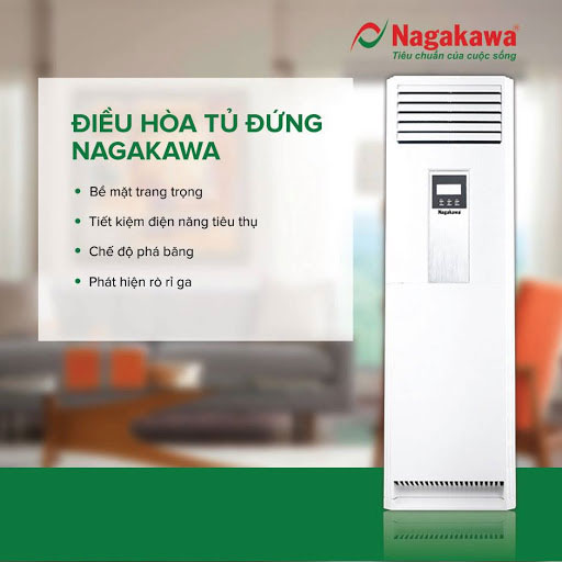 điều hòa cây Nagakawa 50.000 BTU 1 chiều NP-C50DH+ có nhiều chức năng hiện đại