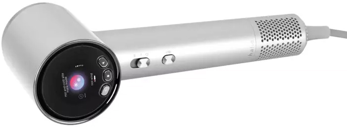 Máy sấy tóc ion âm Halio Hypersonic Hair Dryer Silver Frost