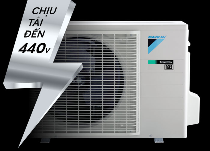 Daikin Inverter 2 HP FTHF50VAVMV có chức năng bảo vệ điện áp cao - thấp