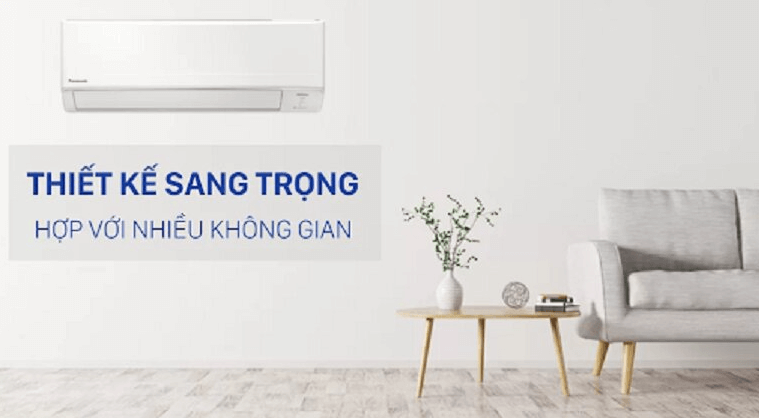 Điều hòa Panasonic 2 chiều XZ18ZKH-8 sở hữu thiết kế đơn giản với dàn lạnh màu trắng